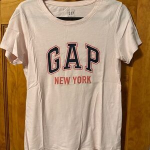 GAP Light Pink Crew Neck Tee